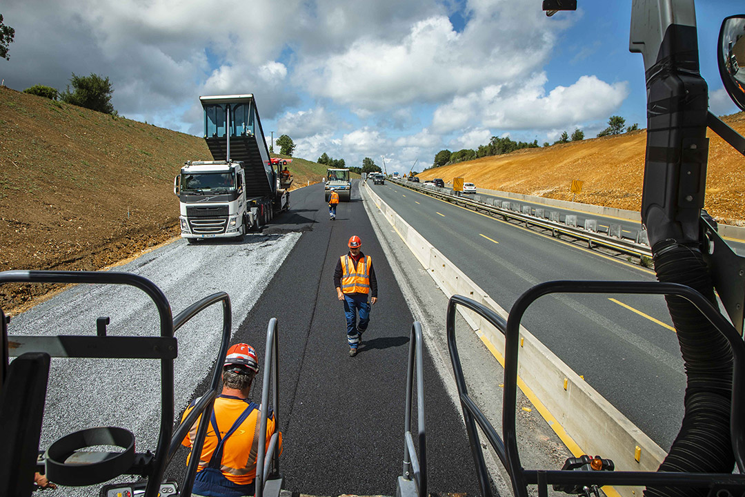 Élargissements A13 - Travaux