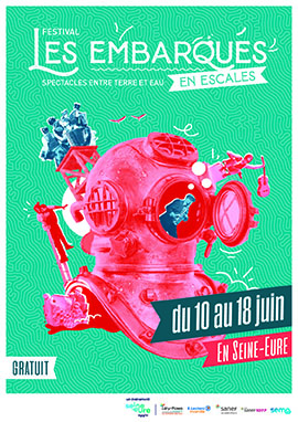 Affiche Festival "Les Embarqués"