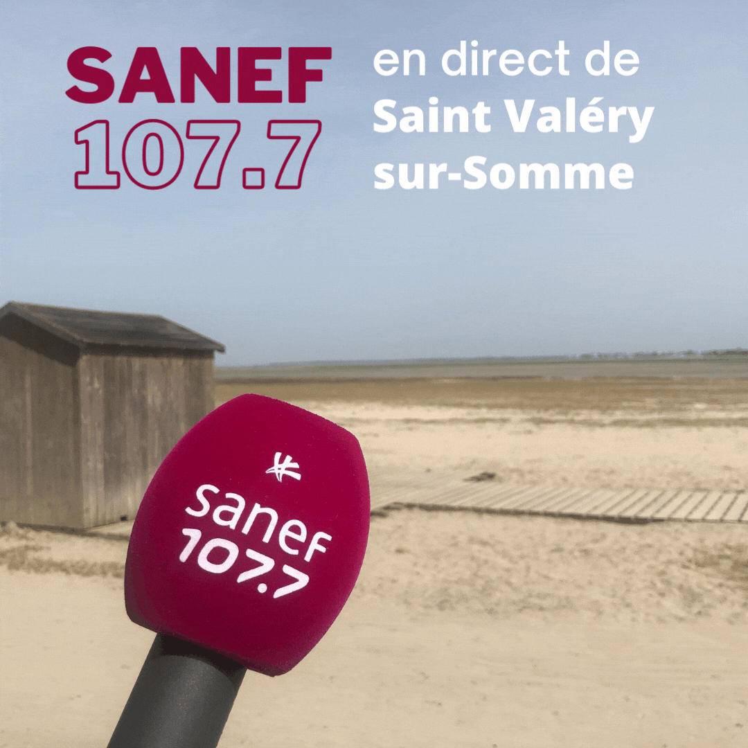 Emission de la radio Sanef 107.7 à Saint-Valéry-sur-Somme