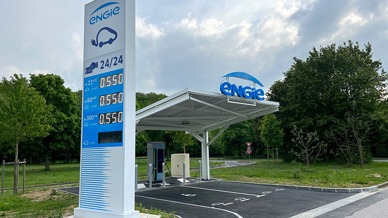 Aire de Lormaison Ouest - Autoroute A16 - Recharge Engie