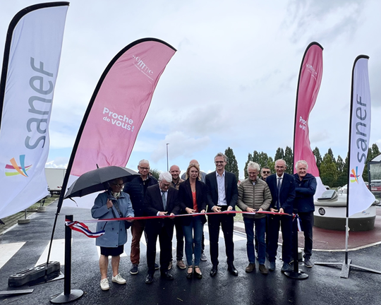 Inauguration covoiturage Flixecourt