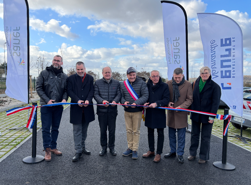 Inauguration Criquebeuf sur Seine