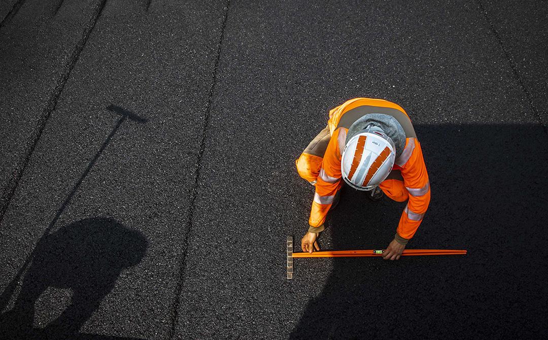 Enrobé - Chantier de Guerville - A13