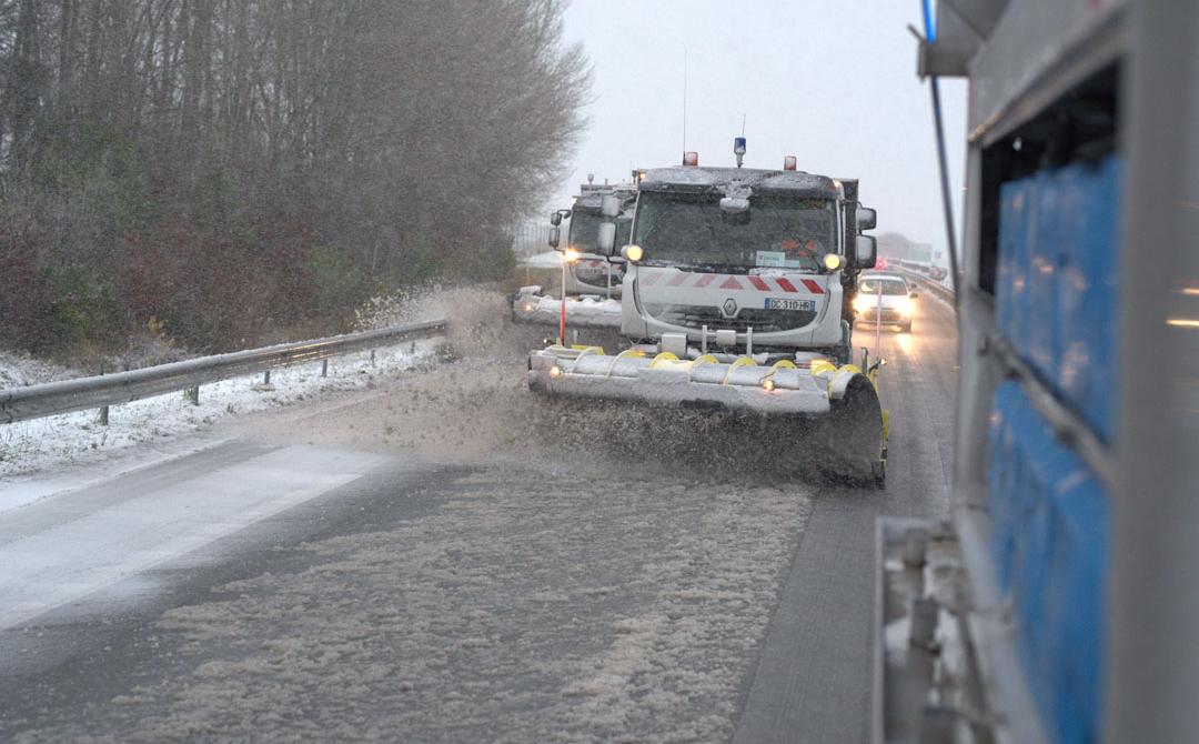 Hiver - Saleuse - Béthune - Autoroute A26