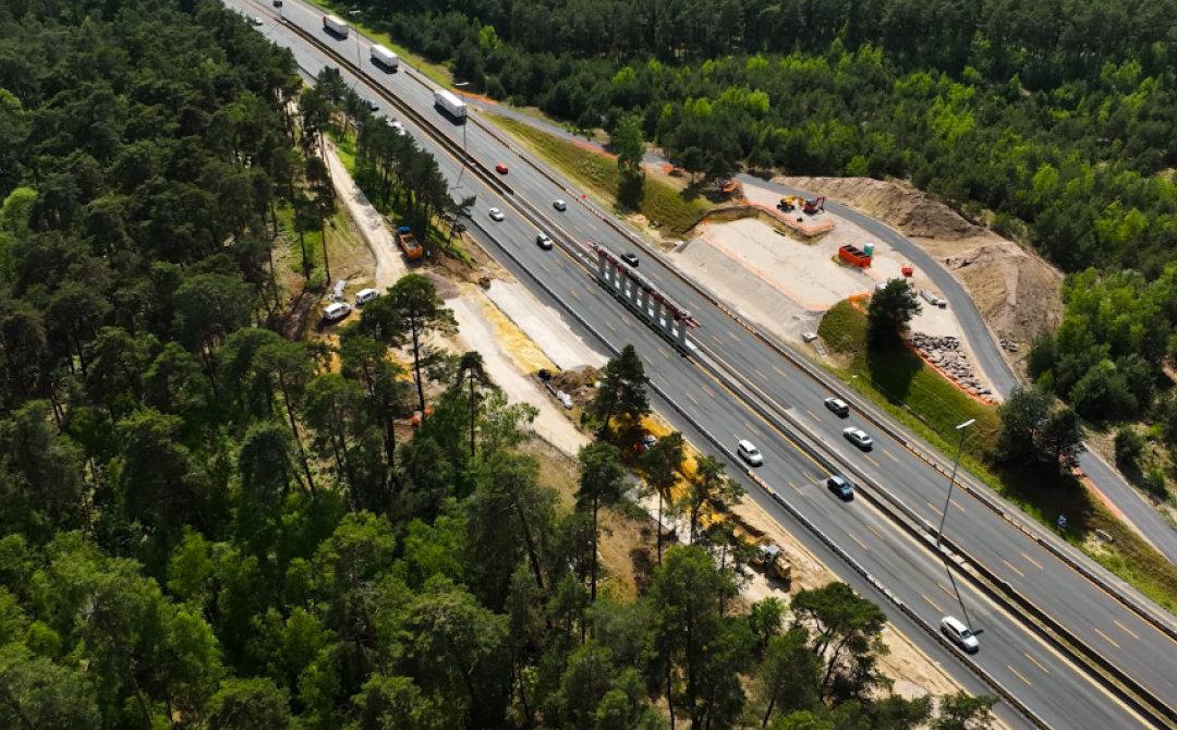 A1 – Ecopont d’Ermenonville : avancement du projet en images !