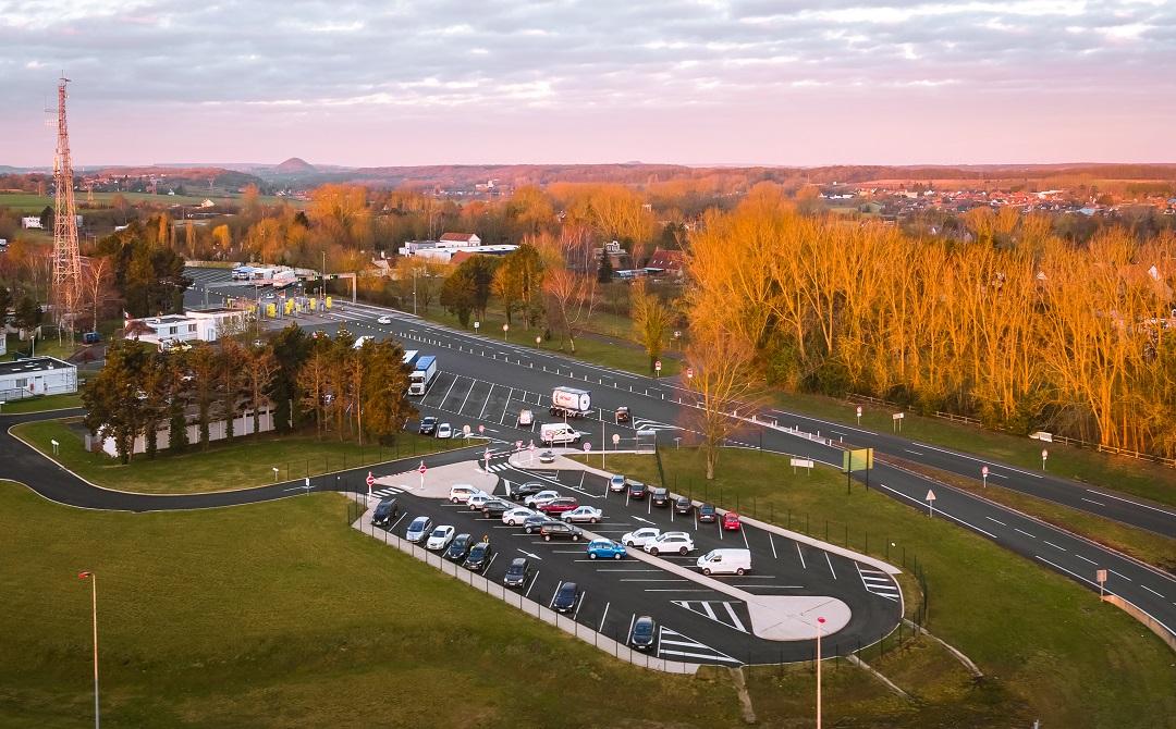 Parking de voiturage Sanef - Autoroute