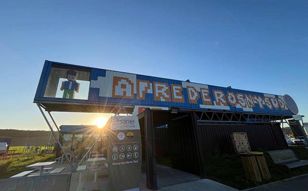 Aire de Rosny sur Seine Sud - Autoroute A13
