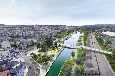 Travaux Berges de Reims