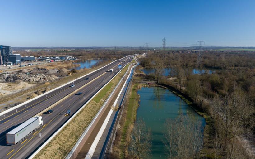 Mur de soutènement & bassin