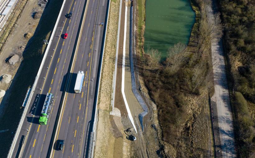 Mur et soutènement & Bassin - Autoroute A4