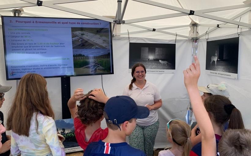 Stand Sanef : au service de la biodiversité