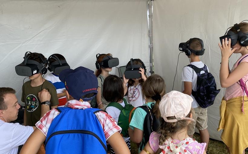 Stand vidéo 3D : l'écopont comme si vous y étiez 