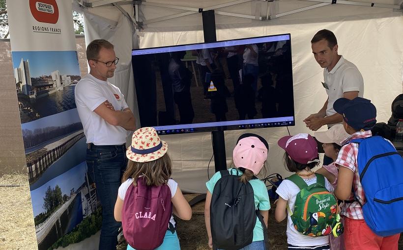 Stand Arcadis / Bouygues : un projet technique exceptionnel