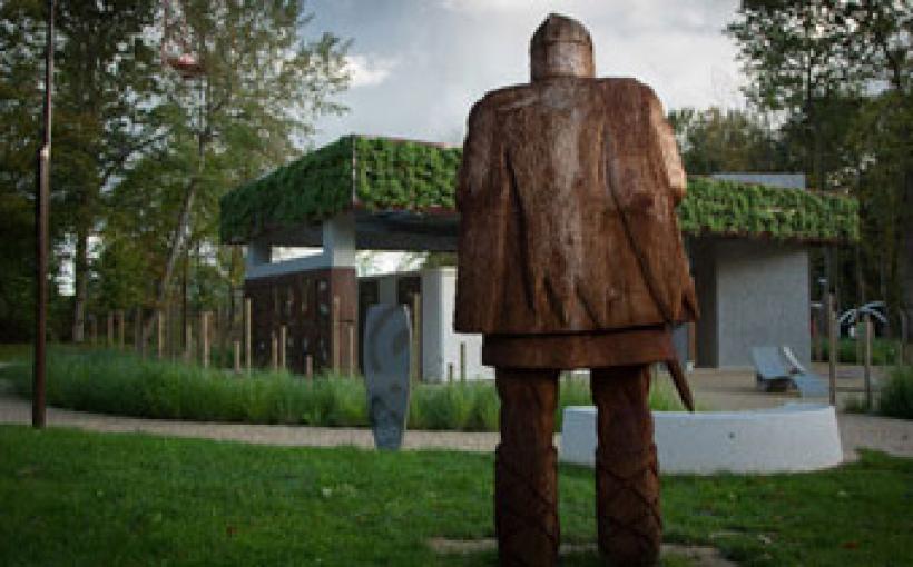 La statue des Vikings - autoroute A13